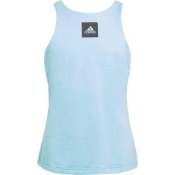 Adidas Girls Paris Tank - Pulse Aqua