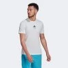 Adidas Mens Paris Tee - White -Ball Game Paradise HA0966 A