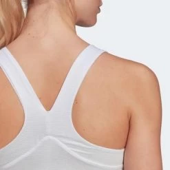 Adidas Womens Paris Y-Tank - White/Black -Ball Game Paradise HA7627 E