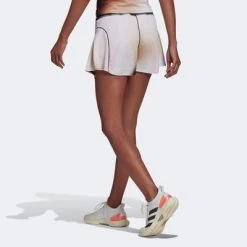 Adidas Womens Melbourne Printed Tennis Skirt - White/Wonder Mauve -Ball Game Paradise HC7701 C