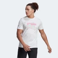 Adidas Mens Tennis Category Tee - White
