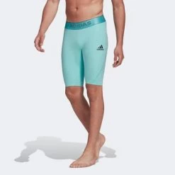 Adidas Mens Paris Two-In-One Shorts - Carbon/Pulsa Aqua -Ball Game Paradise HG4204 D