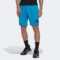 Adidas Mens Club 3-Stripes Tennis Shorts - Pulse Blue
