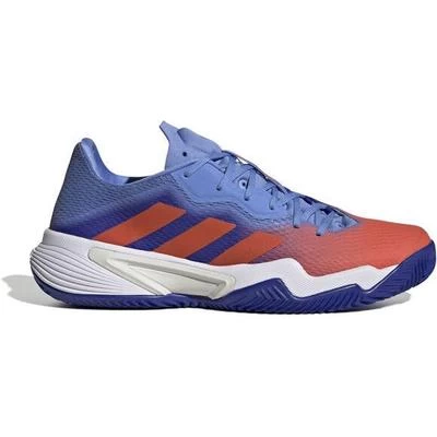 Adidas Mens Barricade Clay Tennis Shoes - Lucid Blue/Solar Red 3 Adidas Mens Barricade Clay Tennis Shoes - Lucid Blue/Solar Red