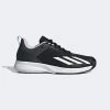 Adidas Mens Court Flash Speed Tennis Shoes - Black/White -Ball Game Paradise HQ8482 A