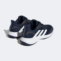 Adidas Mens Courtjam Control Tennis Shoes - Team Navy/Cloud White 10 Adidas Mens Courtjam Control Tennis Shoes - Team Navy/Cloud White -Ball Game Paradise HQ8808 C