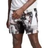 Adidas Mens Club Graphic Shorts - Black/White -Ball Game Paradise HS3244 A