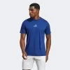 Adidas Mens Spring Court Tee - Victory Blue -Ball Game Paradise HT5223 A