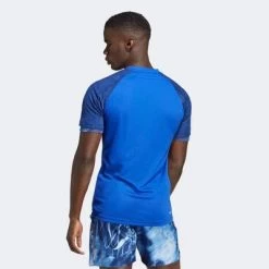 Adidas Mens Melbourne Raglan Tee - Lucid Blue -Ball Game Paradise HT7207 C