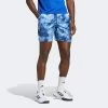 Adidas Mens Melbourne Ergo Graphic Tennis Shorts - Victory Blue -Ball Game Paradise HT7211 A