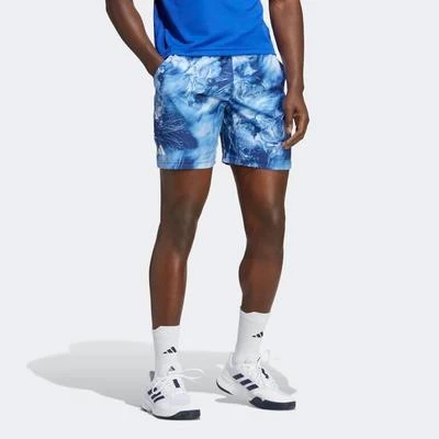 Adidas Mens Melbourne Ergo Graphic Tennis Shorts - Victory Blue 3 Adidas Mens Melbourne Ergo Graphic Tennis Shorts - Victory Blue