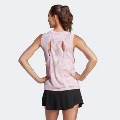 Adidas Womens Melbourne Tennis Tank - Clear Pink 9 Adidas Womens Melbourne Tennis Tank - Clear Pink -Ball Game Paradise HU1806 C