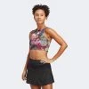 Adidas Womens Tennis Crop Top - Multicolour -Ball Game Paradise HY4050 A