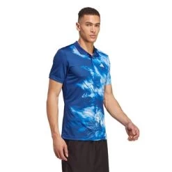 Adidas Mens Melbroune FreeLift Polo - Victory/Blue