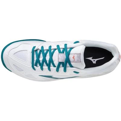 Mizuno Mens Break Shot 3 All Court Tennis Shoes - Green 5 Mizuno Mens Break Shot 3 All Court Tennis Shoes - Green - Image 3