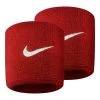 Nike Swoosh Wristband - Varsity Red/White -Ball Game Paradise NN04 601C