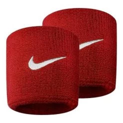 Nike Swoosh Wristband - Varsity Red/White