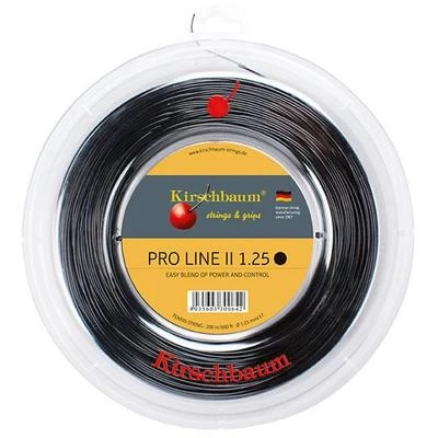 Kirschbaum Pro Line II 18L (1.15mm) 200m Tennis String Reel - Black 3 Kirschbaum Pro Line II 18L (1.15mm) 200m Tennis String Reel - Black
