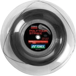 Yonex PolyTour Strike 16L (1.25mm) 200m Tennis String Reel - Black