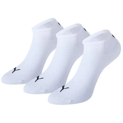 Puma Sneaker Socks (3 Pairs) - White 3 Puma Sneaker Socks (3 Pairs) - White