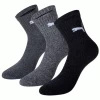 Puma Short Crew Socks (3 Pairs) - Grey 2 Puma Short Crew Socks (3 Pairs) - Grey -Ball Game Paradise PU507E