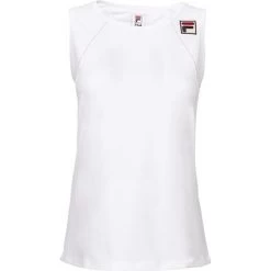 Fila Womens Full Coverage Tank - White/Light Pink