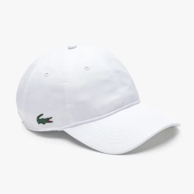 Lacoste Lightweight Cap - White 3 Lacoste Lightweight Cap - White