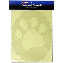 Tourna Paw Print Stencil Card