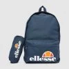 Ellesse Rolby Backpack - Navy -Ball Game Paradise SAAY0591 NV A