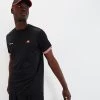 Ellesse Mens Parallel Tee - Black -Ball Game Paradise SER17882 BK A