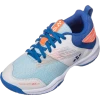 Yonex Mens SHB Power Cushion 37 Wide Badminton Shoes - White/Blue -Ball Game Paradise SHB37EX WBL A