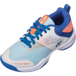 Yonex Mens SHB Power Cushion 37 Wide Badminton Shoes - White/Blue