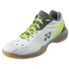 Yonex Womens 65 Z3 Badminton Shoes - White/Lime