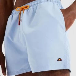 Ellesse Mens Divo Swimming Shorts - Light Blue -Ball Game Paradise SHM14739 LHBL D 2