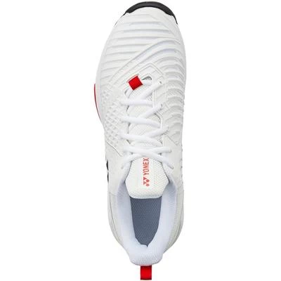 Yonex Mens Sonicage 3 Tennis Shoes - White/Red 7 Yonex Mens Sonicage 3 Tennis Shoes - White/Red - Image 5