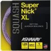 Ashaway Supernick XL Squash String Set - White/Blue/Red -Ball Game Paradise SSA SNXL SuperNick XL