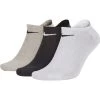 Nike Dry Lightweight No-Show Socks (3 Pairs) - Grey/White/Black -Ball Game Paradise SX2554 901 PHCFH001 2000