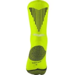 Nike Elite Cushioned Crew Running Socks (1 Pair) - Volt/Anthracite -Ball Game Paradise SX4851 710 PHSBH000 1200