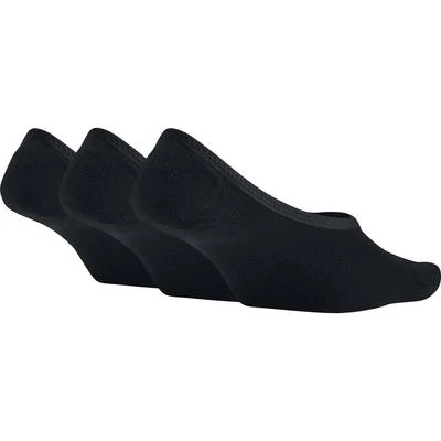 Nike Lightweight No-Show Socks (3 Pairs) - Black 4 Nike Lightweight No-Show Socks (3 Pairs) - Black - Image 2
