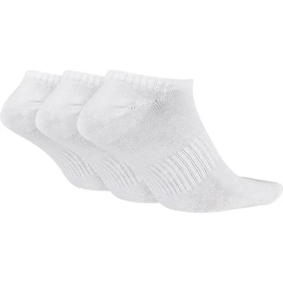 Nike Everyday Lightweight No-Show Socks (3 Pairs) - White 4 Nike Everyday Lightweight No-Show Socks (3 Pairs) - White - Image 2