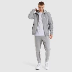 Ellesse Mens Ornari Hoodie - Grey Marl -Ball Game Paradise SXG09896 GRM C