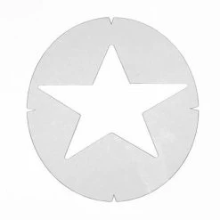 Tourna Star Stencil Card