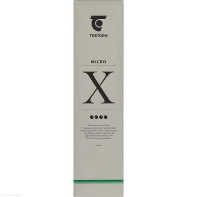 Tretorn Micro-X Tennis Balls (4 Ball Can) 3 Tretorn Micro-X Tennis Balls (4 Ball Can)