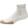 Thorlo Tennis Mini Crew Socks (1 Pair) - White/Brown -Ball Game Paradise TMX004 05 21