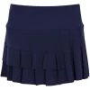 Fila Womens Alley Pleated Skort - Fila Navy 1 Fila Womens Alley Pleated Skort - Fila Navy -Ball Game Paradise TW31D058 412 A