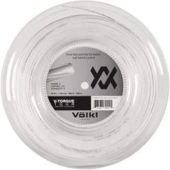 Volkl V-Torque Tour 16 (1.30mm) 200m Tennis String Reel - White
