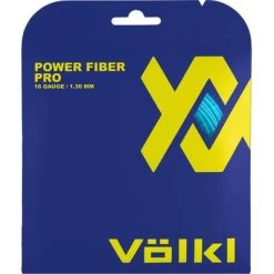 Volkl Power Fiber Pro 16 (1.30mm) Tennis String Set - Turquoise