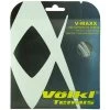 Volkl V-Maxx Hybrid Tennis String Set (Black/Silver) - Gauge 16 (1.23/1.30mm)