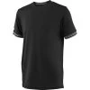 Wilson Boys Team Solid Crew Tee - Black -Ball Game Paradise WRA770202 A