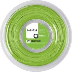 Luxilon Savage Lime 16 (1.27mm) 200m Tennis String Reel